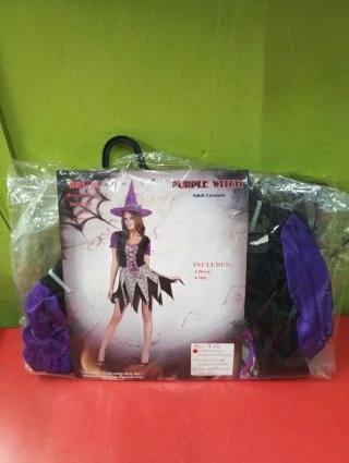 Disfraz de Bruja con Sombrero