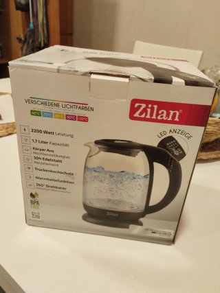Hervidor de Agua Zilan 1.7L
