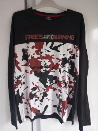 Camiseta Street Man Manga Larga Talla XL