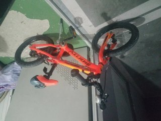 Bicicleta Infantil Roja