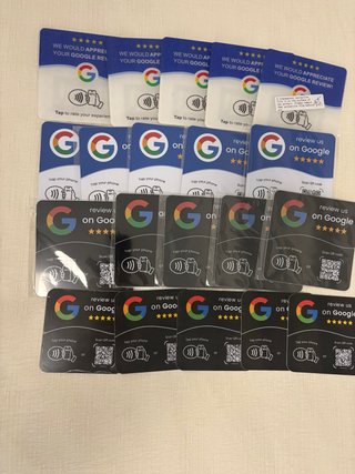 Tarjetas NFC Google Reviews