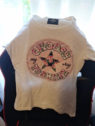 Camiseta Silver Blanca Talla S