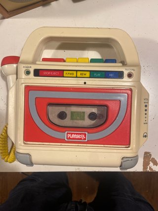 Reproductor de Cassette Vintage Playskool