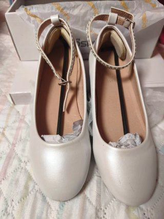 Zapatos de celebración blancos