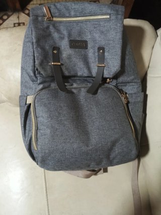 Mochila para Pañales Gris Cusflyx
