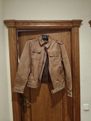 Chaqueta de cuero