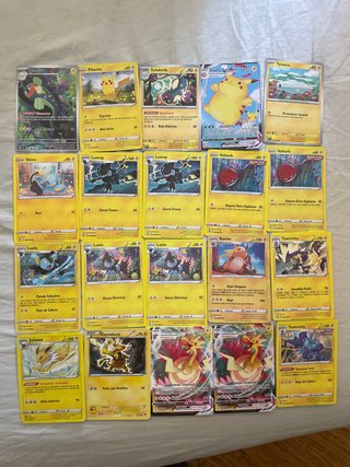Pack de 20 Cartas Pokémon