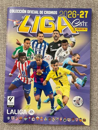 Intercambio Cromos Liga Este 2026-27 Panini