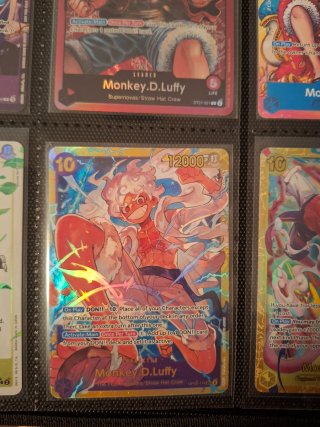 Carta One Piece Monkey D. Luffy OP05-119 SEC