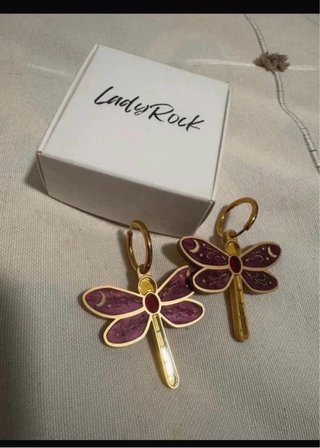 Pendientes Libélula Ladyrock