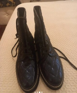 Botines Pons Quintana Azul oscuro