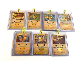 Cartas Pokemon Pikachu 30 Aniversario Español