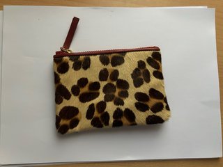 Monedero Tarjetero Estampado Leopardo