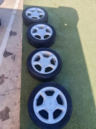 4 llantas Ford cosworth 15 originales