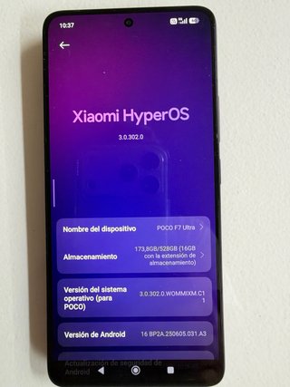 POCO F7 Ultra 16GB/512GB Negro