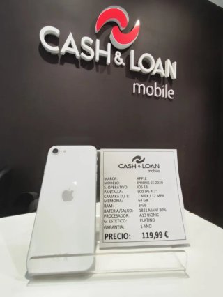 iPhone SE 2020 64GB Blanco