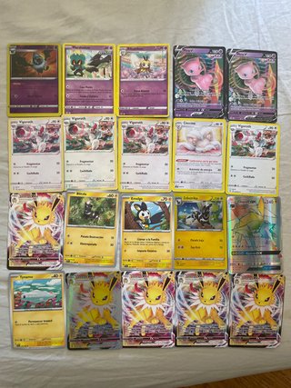 Pack de 20 cartas Pokémon