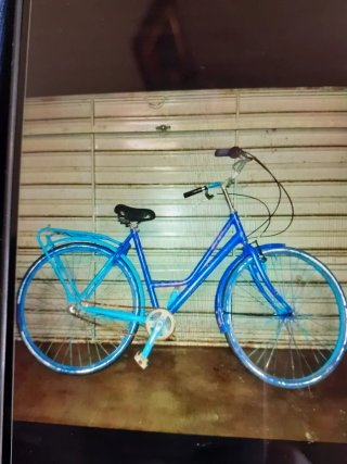 Bicicleta Urbana Azul