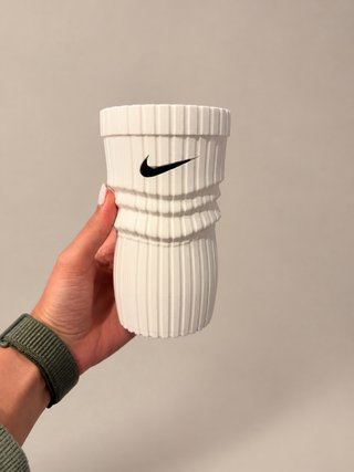 Vaso Blanco Maquillaje