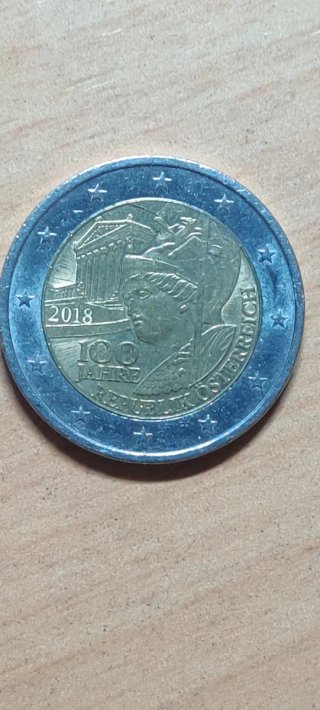 Moneda 2 Euros Conmemorativa Austria 2018