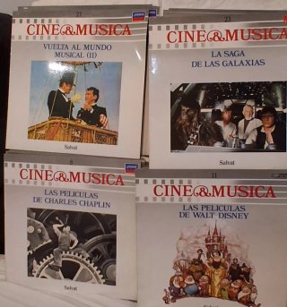 Colección 60 Discos Vinilo Cine & Música