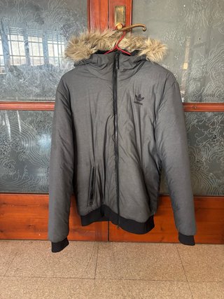 Abrigo Acolchado adidas Gris