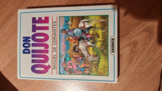 Libro "Don Quijote" - Miguel de Cervantes