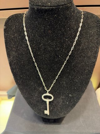 Colgante vintage Tiffany de plata 925