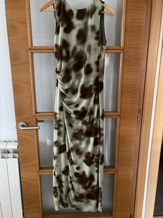 Vestido Zara estampado