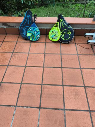 2 Palas de Pádel Artengo con Funda 830 y 190