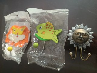 Set de 3 Perchas Decorativas 6€ Individual 3€