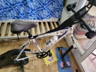 Bicicleta de Carretera con Rodillo Tacx