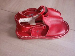 Sandalias Rojas