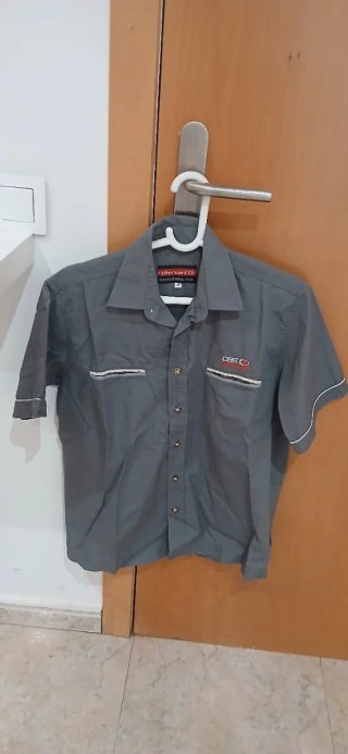 Camisa Cyber Surf Co Gris Talla M