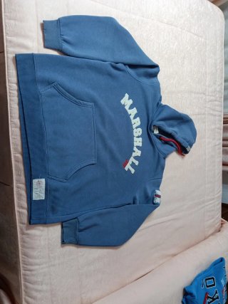 Sudadera Azul con Capucha