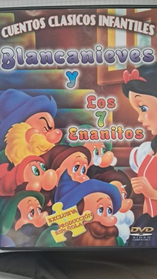 DVD Blancanieves y los 7 Enanitos (Cuentos Clásico