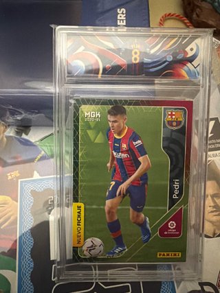 Carta Rookie Pedri Panini 2020-21 Encapsulada