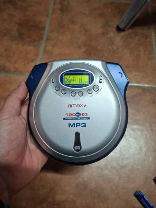 Reproductor CD y MP3 Portátil Rimax