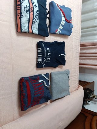 Lote de 5 sudaderas variadas