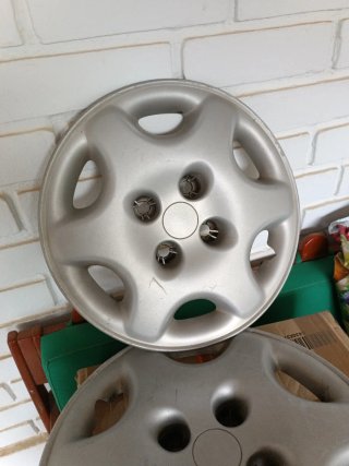 2 Tapacubos Peugeot Citroen 14 pulgadas