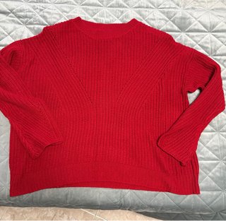 Jersey de punto rojo