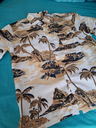 Camisa Estampado Tropical