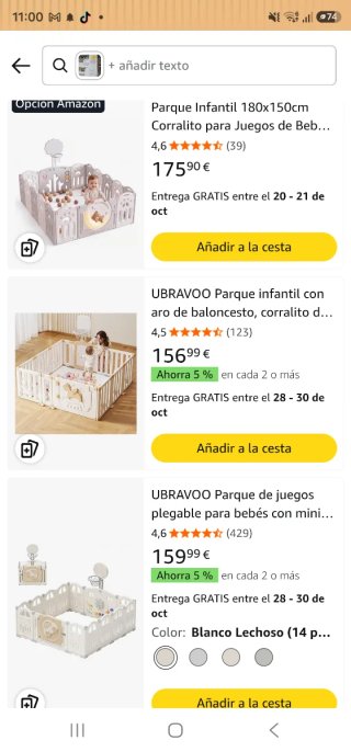 Parque Infantil de Juegos para Bebés