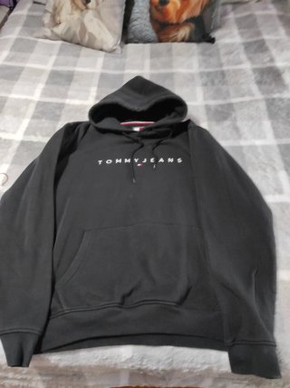 Sudadera Tommy Jeans Negra Talla L
