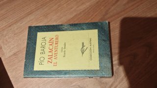 Libro "Zalacaín el aventurero" - Pío Baroja
