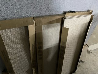 4 Cajas de Baldosas para Baño