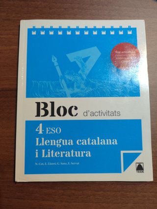Bloc d’activitats Llengua catalana 4 ESO Teide