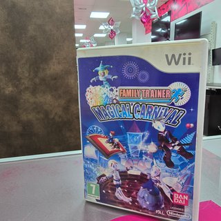 Videojuego Wii Family trainer magical carnival