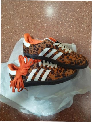 Adidas Samba OG Preloved Red Leopard Talla 38
