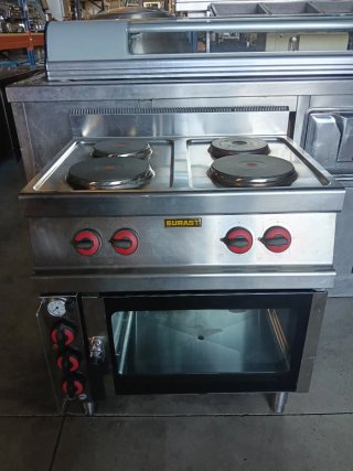 Cocina Industrial Eurast con Horno